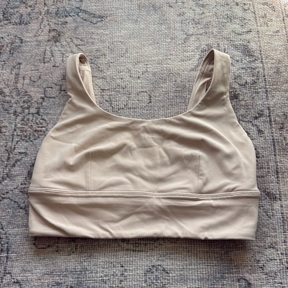 Lululemon Align Bra C/D cup. Bone color. Size 8